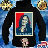 Kamala Harris I'm Speaking First Female Black Vice President Shirt Hoodie