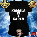 Kamala harris is a karen vintage 2020 s Ladies tee
