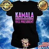 Kamala Harris The First Woman Vice President Election Shirt Ladies tee