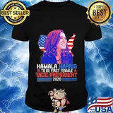 Kamala harris to be first female vice president 2020 stars shirt