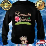 Kamala harris vice president 2020 aka ivy tea rose flower s Sweater
