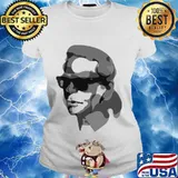 Karl1 Lagerfeld Wear Sunglasses Shirt Ladies tee