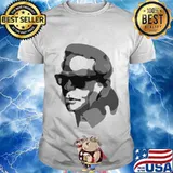 Karl1 Lagerfeld Wear Sunglasses Shirt