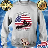 Kayaking gets me wet american flag vintage s Sweater