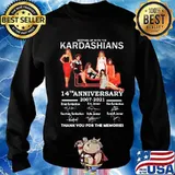Keeping up with the kardashians 14th anniversary 2007 2021 thank you for the memories signatures s Sweater