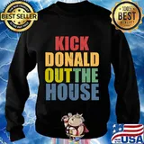 Kick donald outthe house vintage s Sweater