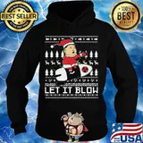 Kim jong un merry christmas let it blow ugly s Hoodie