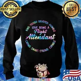 Kind tough devoted humble love being a night attendant scaring smart strong capable s Sweater