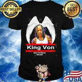 King von rest in peace 1994 2020 wings shirt
