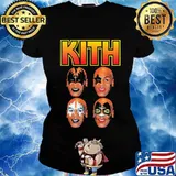 Kith kiss band vintage s Ladies tee