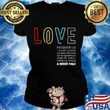 Labeled by GodLoveBlessedLove never fails T-Shirt Ladies tee