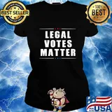 Legal Votes Matter Stars Election Shirt Ladies tee