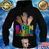 Lgbt joe biden kamala harris black lives matter 2020 s Hoodie