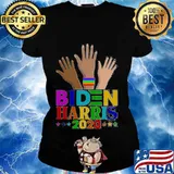 Lgbt joe biden kamala harris black lives matter 2020 s Ladies tee