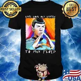 Live Long And Listen To Pink Floyd Lgbt Shirt