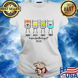 Llama Nope Yep #Speechpathologist 2020 Right Way To Wear Mask s Ladies tee