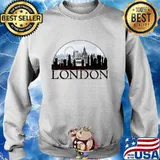 London City The UK England Country Big Ben Vintage Shirt Sweater