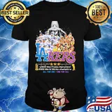 Los angeles 2020 nba finals champions 2020 world series champions all for one one for all shirt