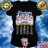 Los angeles dodgers baseball 2020 world series champions signatures s Ladies tee