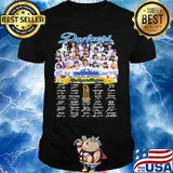Los angeles dodgers baseball 2020 world series champions signatures shirt