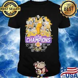 Los angeles lakers 2020 nba champions signatures shirt