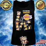 Love los angeles lakers 2020 nba finals champions signatures s Tank top