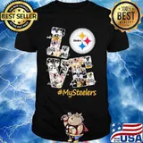 Love My Steelers Lip Footballs Shirt