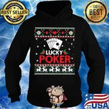 Lucky poker ugly christmas s Hoodie
