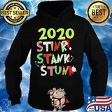 Merry christmas 2020 stink stank stunk mask s Hoodie