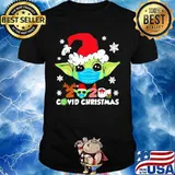 Merry christmas baby yoda covid-19 mask shirt