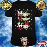 Merry christmas baby yoda ho ho ho shirt