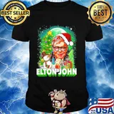 Merry christmas elton john signature shirt