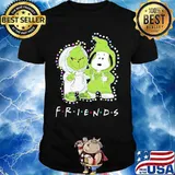 Merry christmas grinch and snoopy friends shirt