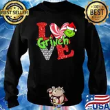Merry christmas grinch santa love s Sweater