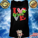 Merry christmas grinch santa love s Tank top