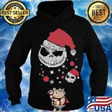Merry christmas jack skellington santa diamond s Hoodie