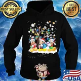 Merry christmas mickey mouse santa snow s Hoodie