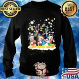 Merry christmas mickey mouse santa snow s Sweater
