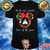 Merry christmas minnie mouse it's the most wonderful time of the year shirt