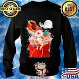 Merry christmas pigs moon snow s Sweater