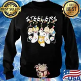 Merry christmas pittsburgh steelers the peanuts characters s Sweater