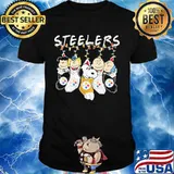 Merry christmas pittsburgh steelers the peanuts characters shirt