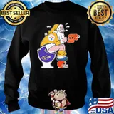 Merry christmas santa pittsburgh steelers cincinnati bengals baltimore ravens toilet s Sweater