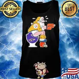 Merry christmas santa pittsburgh steelers cincinnati bengals baltimore ravens toilet s Tank top
