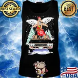 Merry christmas supernatural wings car s Tank top