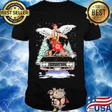 Merry christmas supernatural wings car shirt