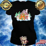 Merry christmas the peanuts and snoopy s Ladies tee