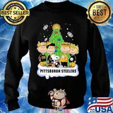 Merry christmas the peanuts pittsburgh steelers s Sweater