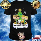 Merry christmas the peanuts pittsburgh steelers shirt