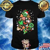 Merry christmas tree mickey mouse shirt